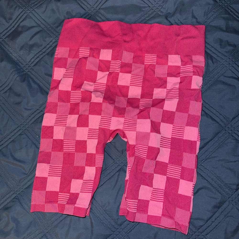 Women’s Pink Checkered Bottoms